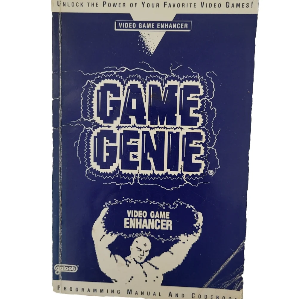 Vintage Nintendo Game Genie Code Book - Picture 1 of 1